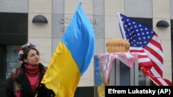  Біля посольства США в Україні (архівне фото)