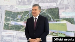 Президент Узбекистана Шавкат Мирзияев. 