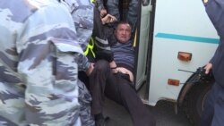 Police Detain Dozens Of Protesters In Nur-Sultan