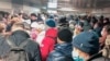 Москва, вход на станцию метро Царицыно, 15 апреля