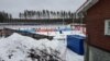 Біатлонний стадіон у Контіолахті, Фінляндія, архівне фото