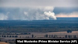 Вибухи на військових складах біля Ічні почалися в ніч на 9 жовтня