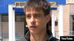 Александр Боженко, свидетель по делу "о беспорядках в Жанаозене". Актау, 26 апреля 2012 года.