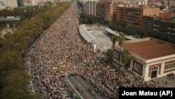 Протести во Барселона
