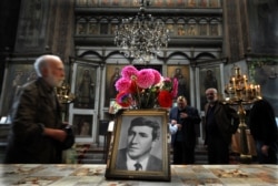 Мемориальная служба в годовщину убийства Георгия Маркова, отравленного рицином