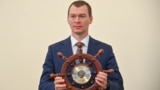 Russia -- Newly-appointed Khabarovsk Territory Acting Governor Mikhail Degtyarev introduced to staff