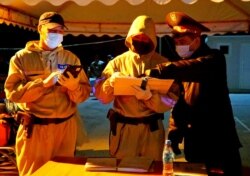 Нұр-Сұлтан қаласының шетіндегі блокпостарды алу сәті. 31 мамыр 2020 жыл (Сурет Нұр-Сұлтан қаласы әкімдіктің ресми сайтынан алынды).