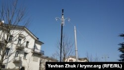 «Сборка» столба освещения