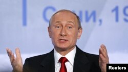 Владимир Путин (Сочи, 22 октября 2015 года)