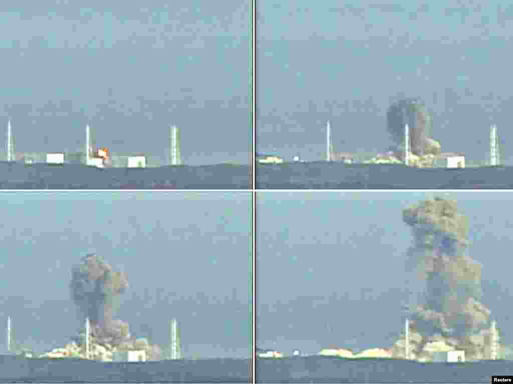 Eksplozija u nuklearki Fukushima Daichi kod reaktora 3, 14.03.2011. Foto: Reuters 