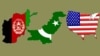 (ښی) د امریکا، پاکستان او افغانستان بیرغونه او نقشې
