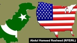 د امریکا او پاکستان ملي بیرغونه