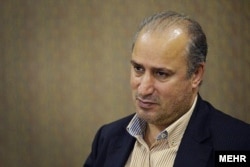 Iranian football federation head Mehdi Taj (file photo)