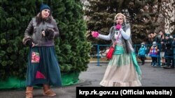 Открытие новогодней елки в Красноперекопске
