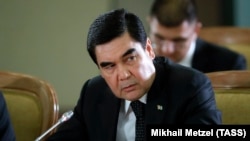 Türkmenistanyň prezidenti Gurbanguly Berdimuhamedow. Arhiw suraty.