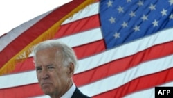U.S. -- Vice President Joe Biden speaks during the dedication of the Flight 93 memorial in Shanksville, Pennsylvania, 11Se2011