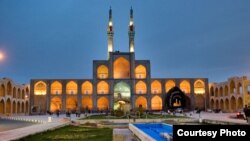 The recent flooding in Yazd has intensified concerns about the state of the Amir-Chaghmaq complex, a 15th-century jewel of Persian architecture, which was recognized as a World Heritage Site by UNESCO in 2017. (file photo)