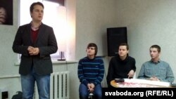 Франак Вячорка, Алесь Сьнег, Вінцэнт, Мікіта Броўка