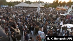 An overview of the Pashtun protest in Islamabad on February 1.