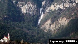 Водоспад Учан-Су, Ялта, архівне фото 2009 року