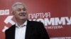 Liderul PCRM, Vladimir Voronin, la o conferință de presă la sediul PCRM, din noiembrie 2010.