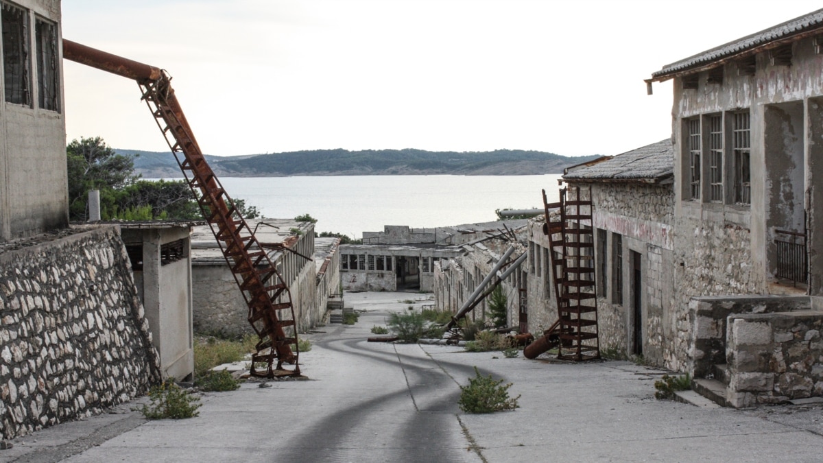 Goli otok karta