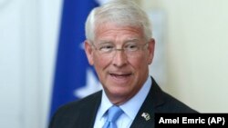 Američki senator Roger Wicker u Sarajevu 3. jula 2018. 