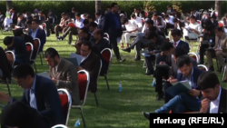 یکی از امتحانات برای بست های حکومتی در افغانستان