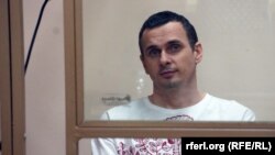Олег Сенцов в суде, 6 августа 2015 года