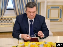 Віктор Янукович 21 лютого 2014 року
