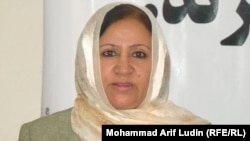 داکتر ثریا صبحرنگ مسوول حمایت زنان کمیسیون مستقل حقوق بشر افغانستان