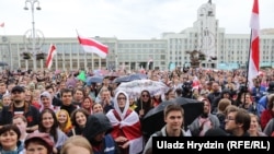 Беларусь - протесты после президентских выборов в Беларуси. Минск, 2020