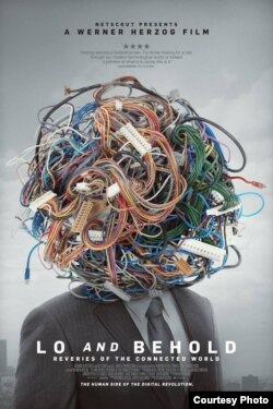 Werner Herzogun yeni filmi "İnternet dünyasının xəyalları"nın afişası.