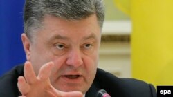 Presidenti i Ukrainës, Petro Poroshenko.