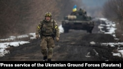 Український військовий на Сумщині 7 березня
