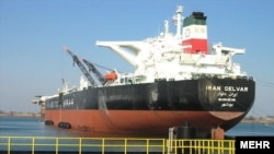 Iran Delvar , an Iranian Oil Tanker.