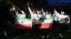 The Somaliland soccer team receive a roaring welcome from the crowd at the Conifa World Football Cup opening ceremony in Abkhazia.