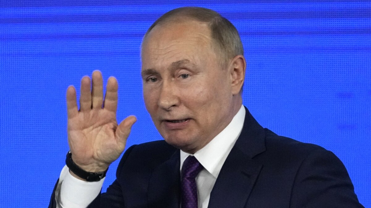 Кремль отменил ежегодную пресс-конференцию Путина