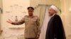 دیدار قمر جاوید فرمانده ارتش پاکستان با حسن روحانی در ۱۵ آبان ۱۳۹۶ در تهران