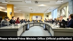 Qeveria në detyrë e Kosovës.
