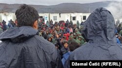 Migranti i izbjeglice u Bihaću 3 januara 2020.