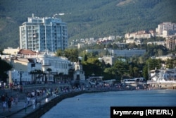 Вид на набережную Ялты, архивное фото