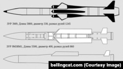 Донбастағы ұшақ апатын зерттейтін Bellingcat тобы әзірлеген иллюстрация.