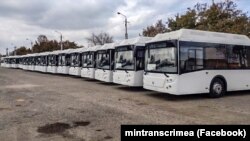 Нові автобуси в Криму