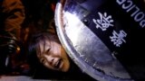 HONG KONG - An anti-extradition bill protester is detained by riot police during a protest outside Mong Kok police station, in Hong Kong, China September 2, 2019. REUTERS/Tyrone Siu /File Photo "FROM THE FILES - 1ST ANNIVERSARY OF ANTI-EXTRADITION BILL PR