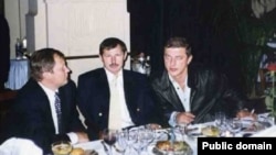 Участники Тамбовской ОПГ в Петербурге (слева направо): Миша-Хохол, Кум, Пучеглазый