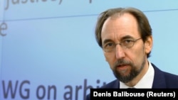 Zeid Ra'ad Al Hussein, the UN's high commissioner for human rights