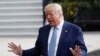 U.S. President Donald Trump speaks to the media on the South Lawn of the White House in Washington, October 4, 2019,