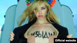Олександра Шевченко, активістка громадської організації FEMEN