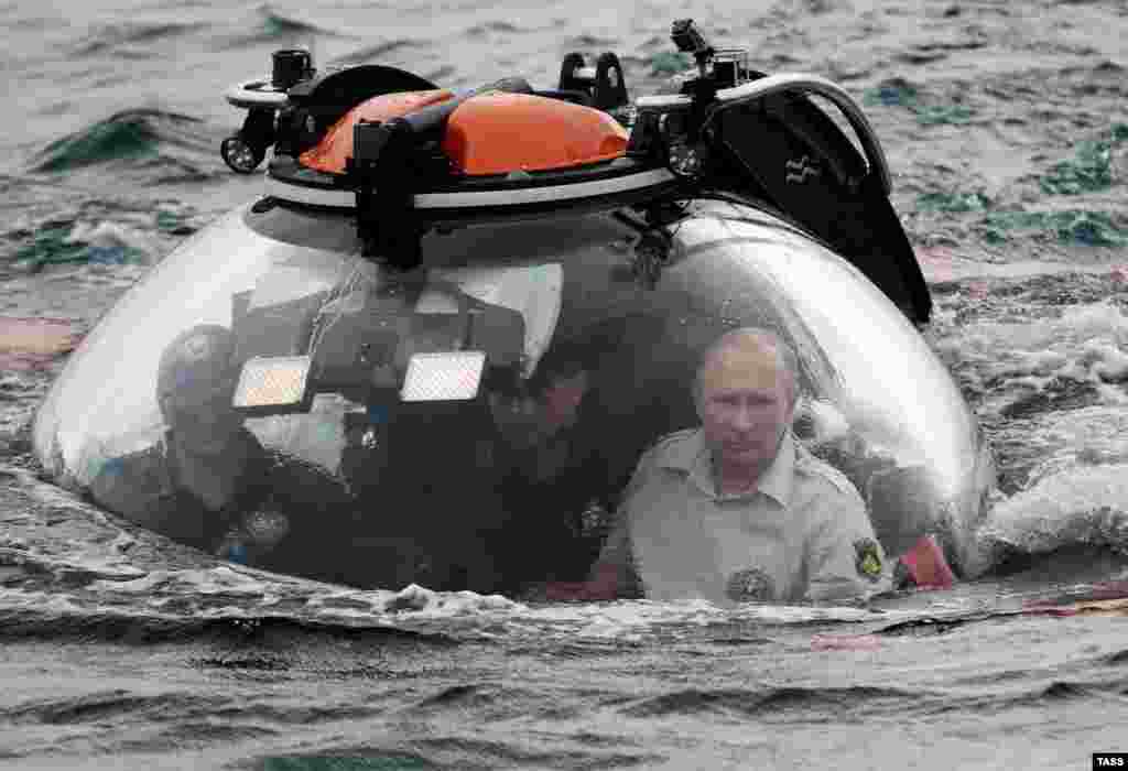 Корабль, к которому погрузился российский &nbsp;президент, был обнаружен в мае 2015
